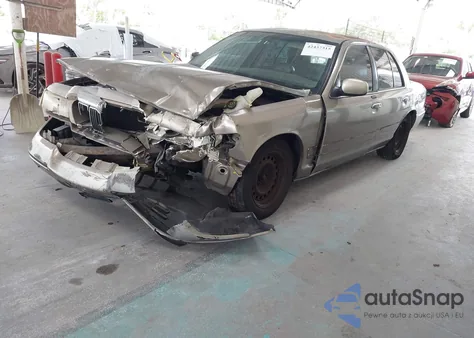 2001 Mercury Grand Marquis Gs z USA, uszkodzony, nr VIN 2MEFM74W51X613819